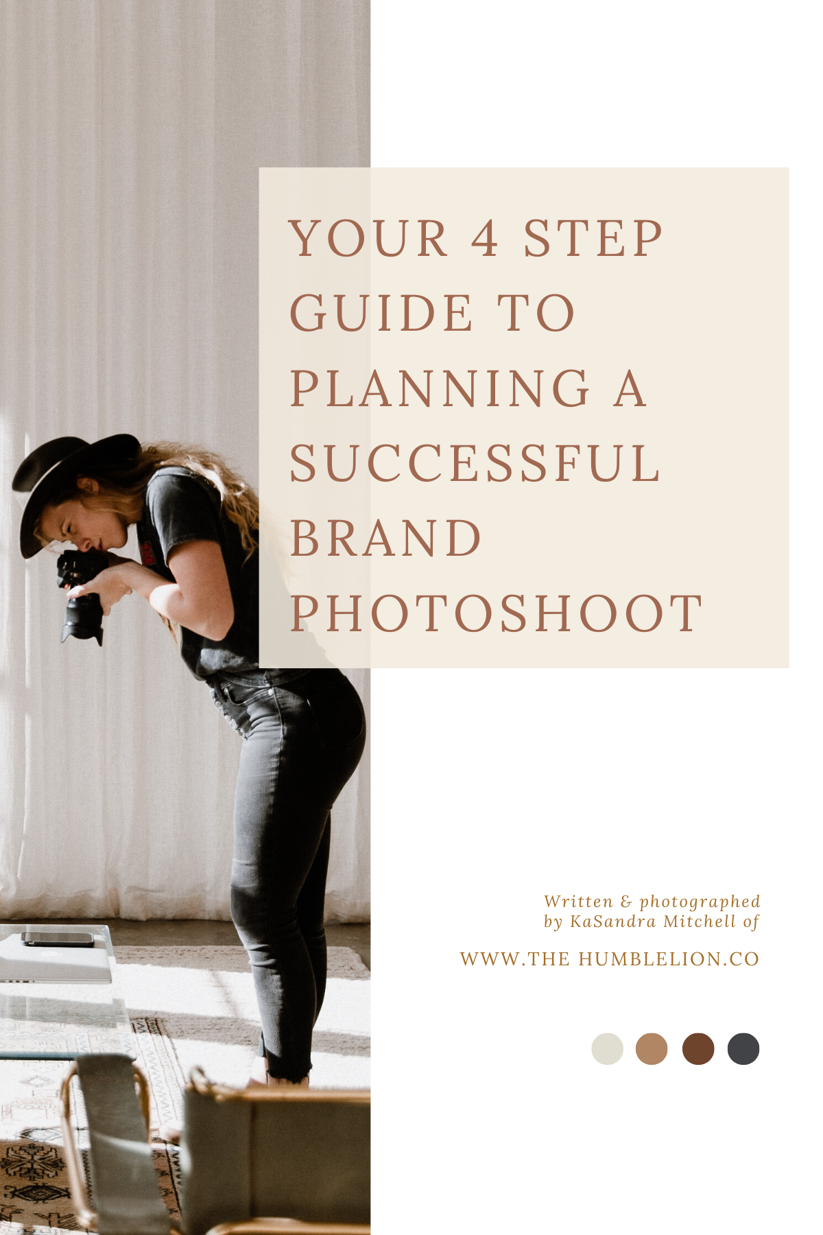 Your 4 Step Guide To Planning A Successful Brand Photoshoot